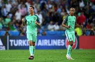 LYON, FRANCE - JULY 06:  Cristiano Ronaldo and Joao Mario of Portugal celebrate victory after the UEFA EURO 2016 semi final match between Portugal and Wales at Stade des Lumieres on July 6, 2016 in Lyon, France.  (Photo by Michael Regan/Getty Images)